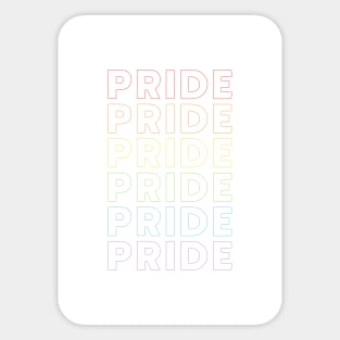 Pride Month LGBTQ+ Sticker